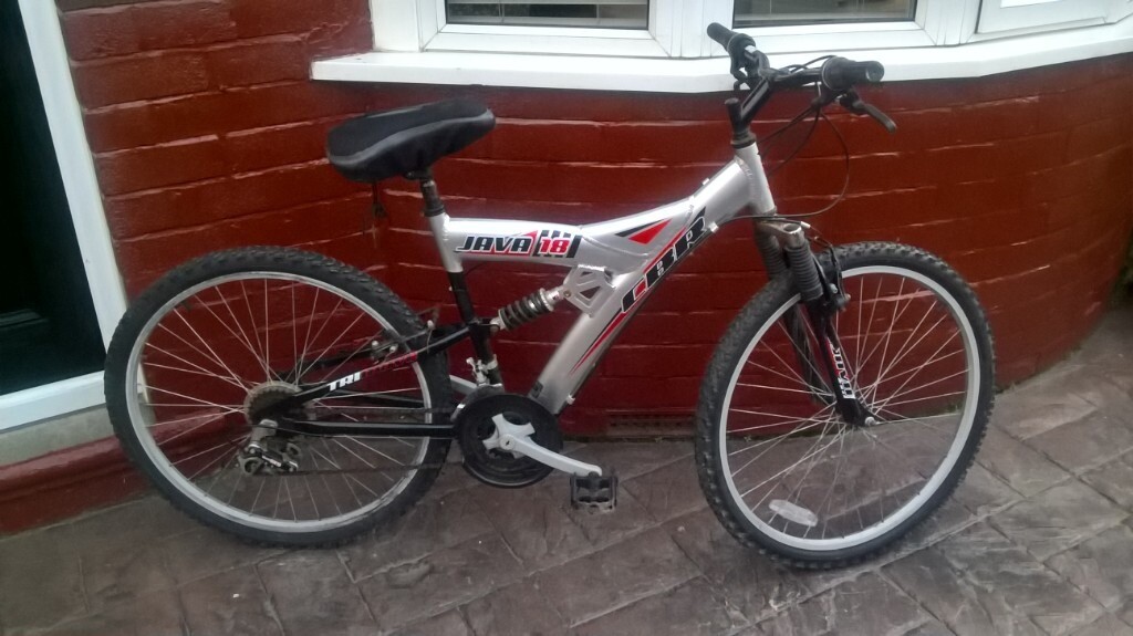 claud butler full suspension mountain bike